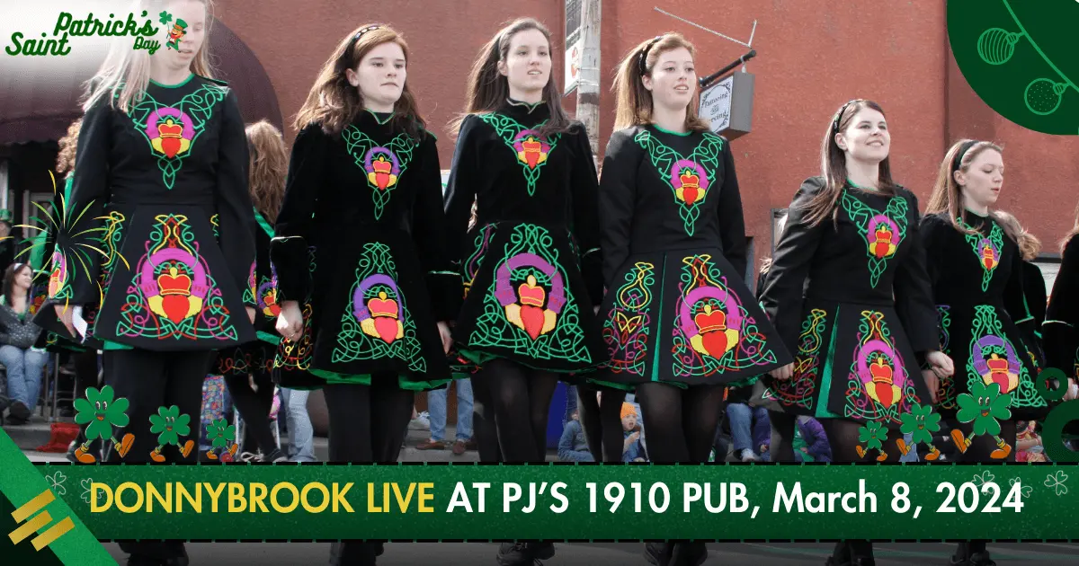 DONNYBROOK LIVE AT PJ'S 1910 PUB, March 8, 2024 ☘️